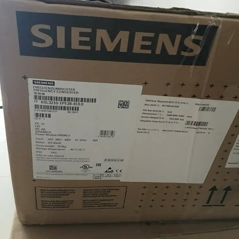 Inverter Generator 6SL3210-1PE28-8UL0 Siemens